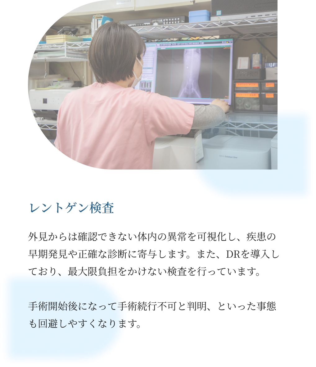 当院の検査について