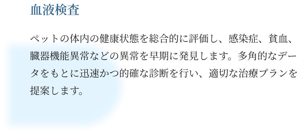 当院の検査について
